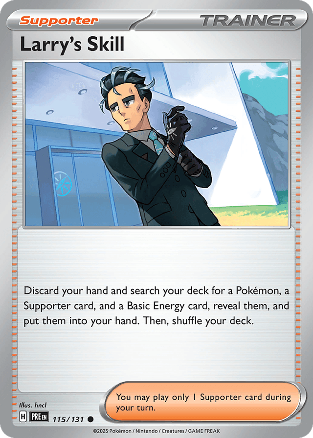 Larry's Skill — Prismatic Evolutions #115