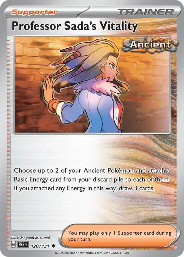 Professor Sada's Vitality — Prismatic Evolutions #120