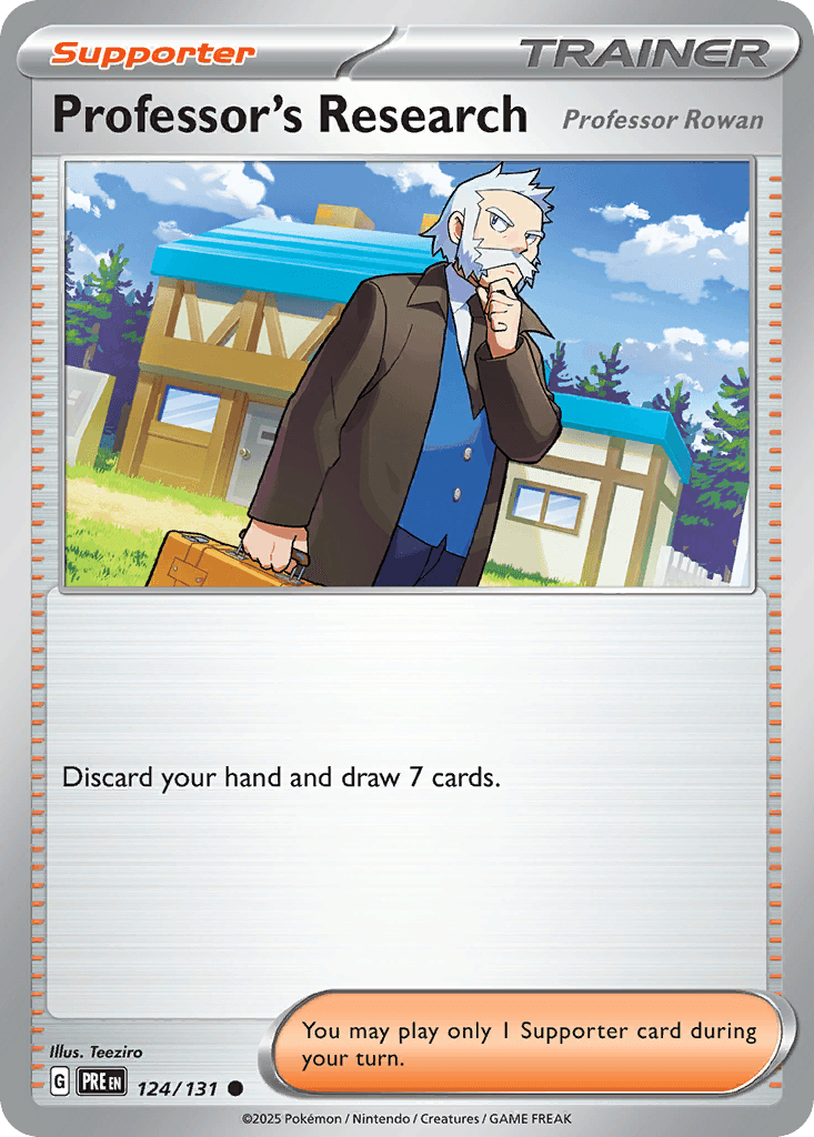Professor's Research — Prismatic Evolutions #124