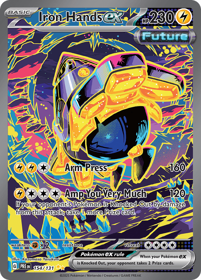 Iron Hands ex — Prismatic Evolutions #154