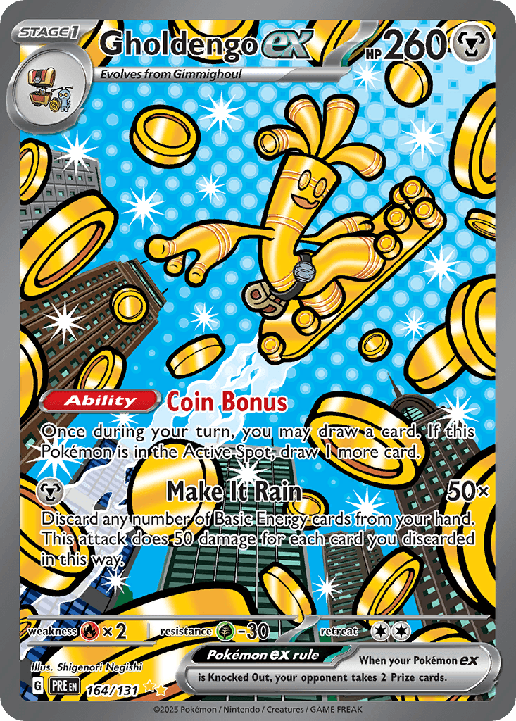Gholdengo ex — Prismatic Evolutions #164