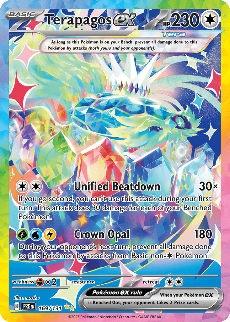 Terapagos ex — Prismatic Evolutions #169