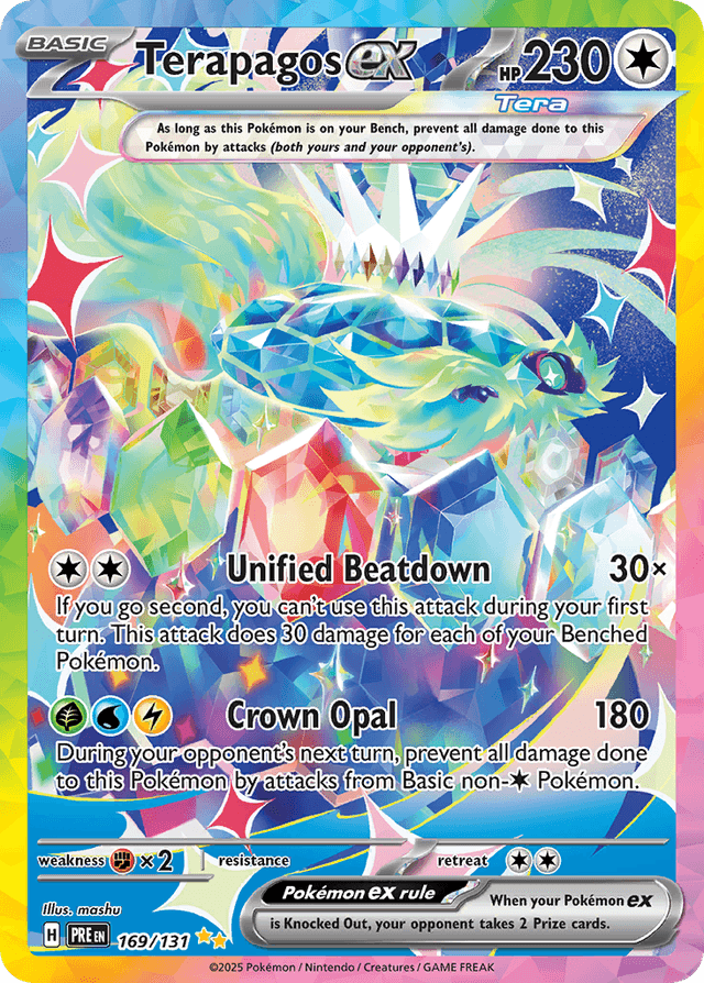 Terapagos ex — Prismatic Evolutions #169