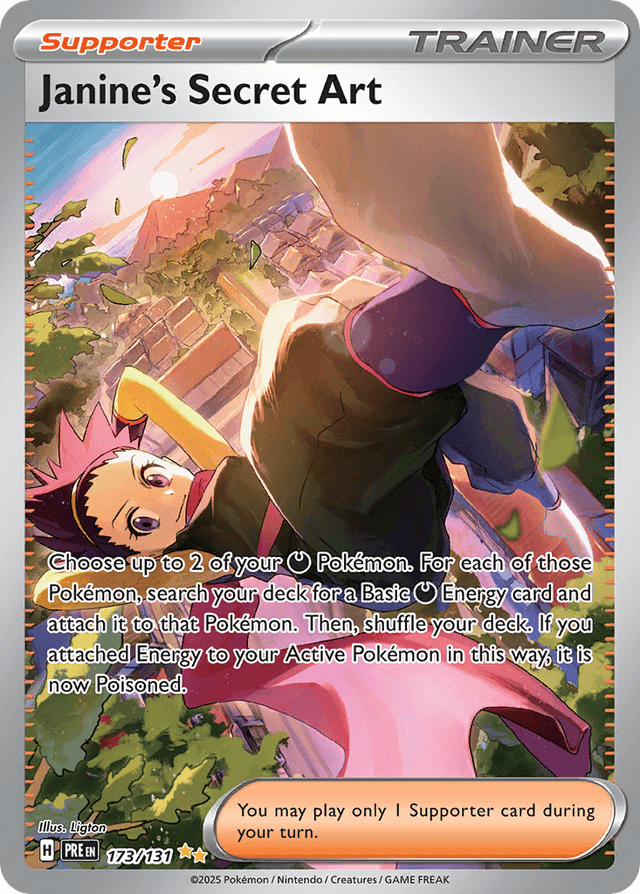 Janine's Secret Art — Prismatic Evolutions #173