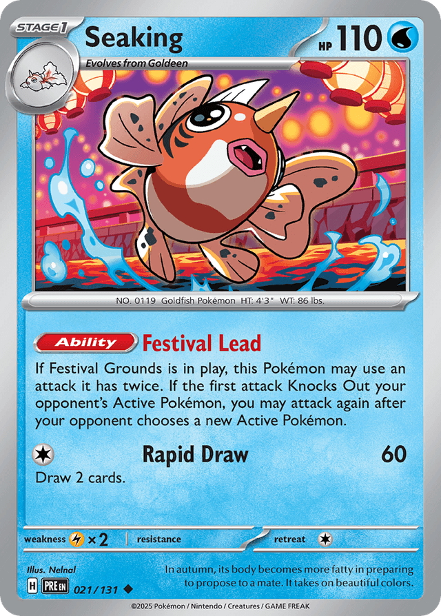 Seaking — Prismatic Evolutions #21