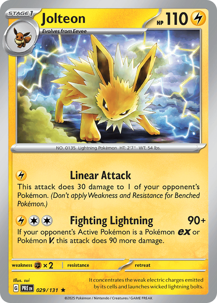 Jolteon — Prismatic Evolutions #29