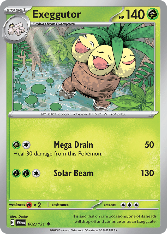 Exeggutor — Prismatic Evolutions #2