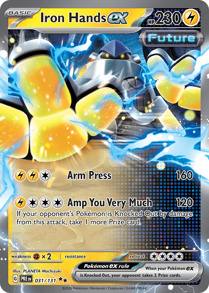 Iron Hands ex — Prismatic Evolutions #31