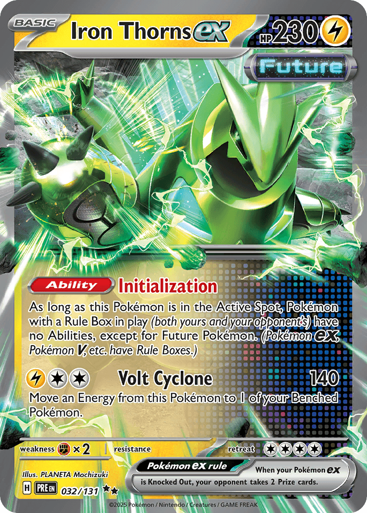 Iron Thorns ex — Prismatic Evolutions #32