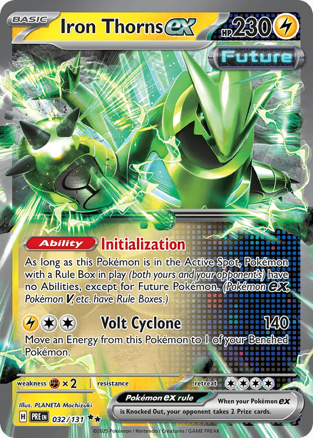 Iron Thorns ex — Prismatic Evolutions #32
