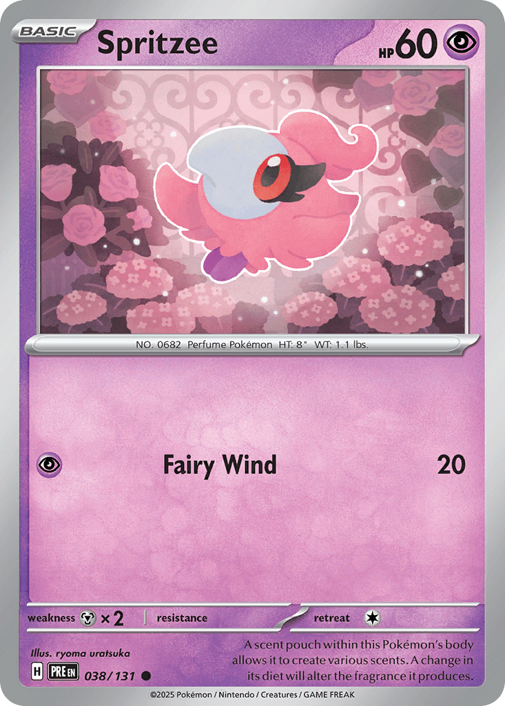 Spritzee — Prismatic Evolutions #38