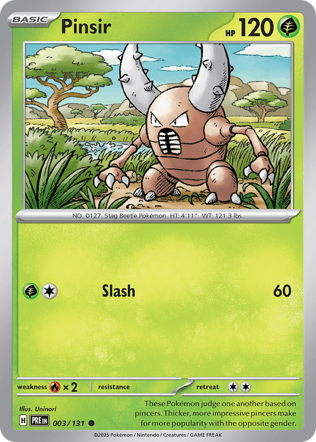 Pinsir — Prismatic Evolutions #3
