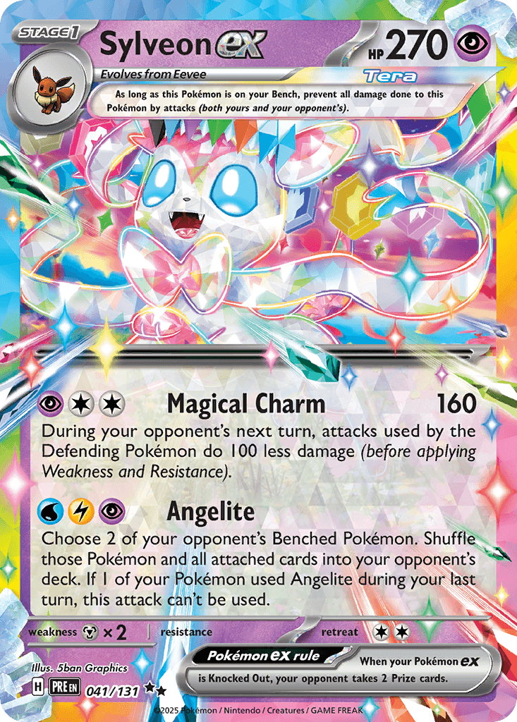 Sylveon ex — Prismatic Evolutions #41