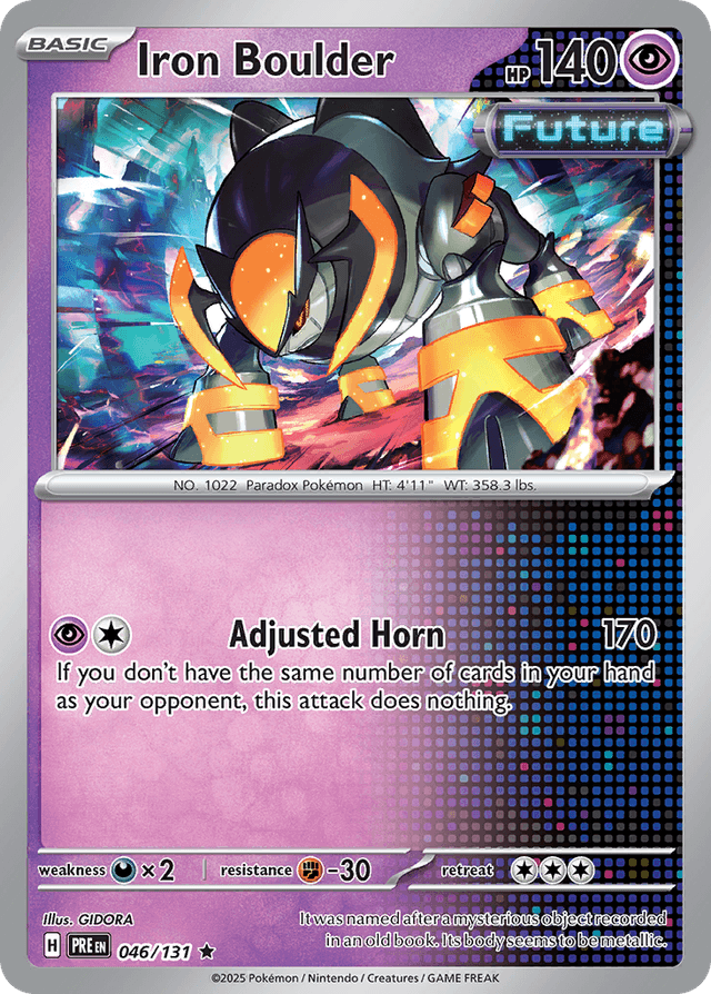 Iron Boulder — Prismatic Evolutions #46