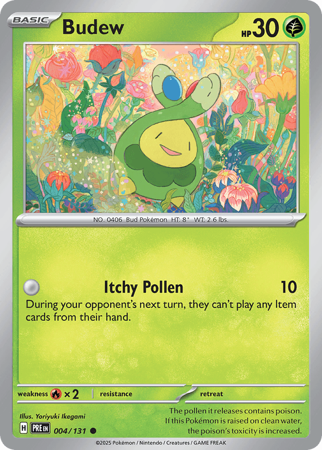 Budew — Prismatic Evolutions #4