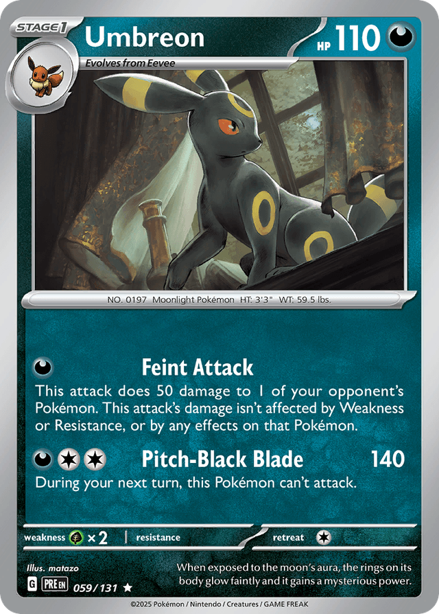 Umbreon — Prismatic Evolutions #59