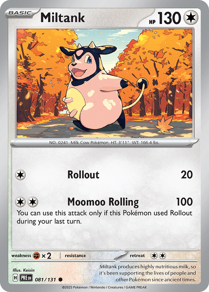 Miltank — Prismatic Evolutions #81