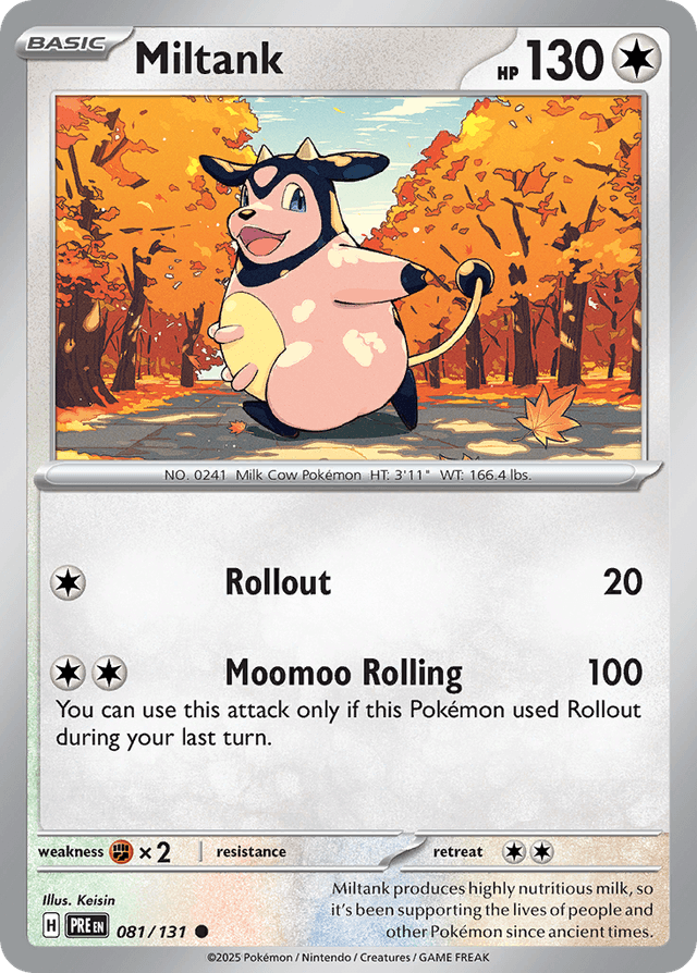 Miltank — Prismatic Evolutions #81