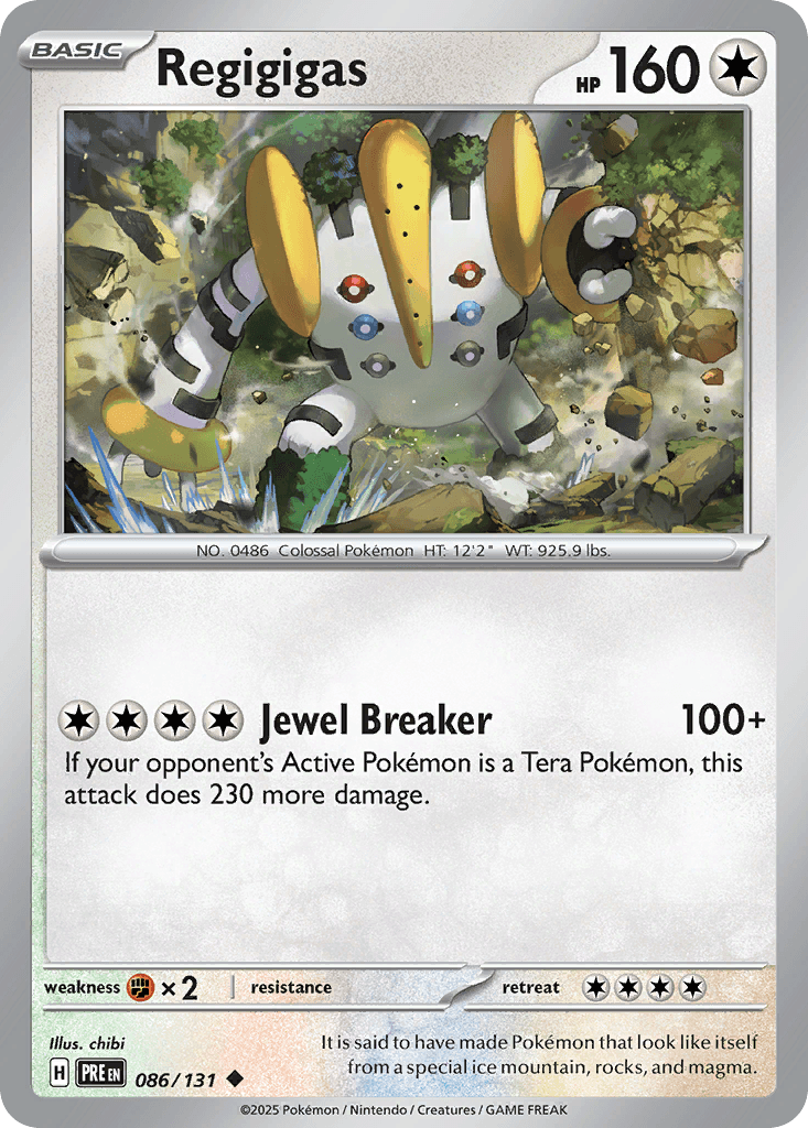 Regigigas — Prismatic Evolutions #86