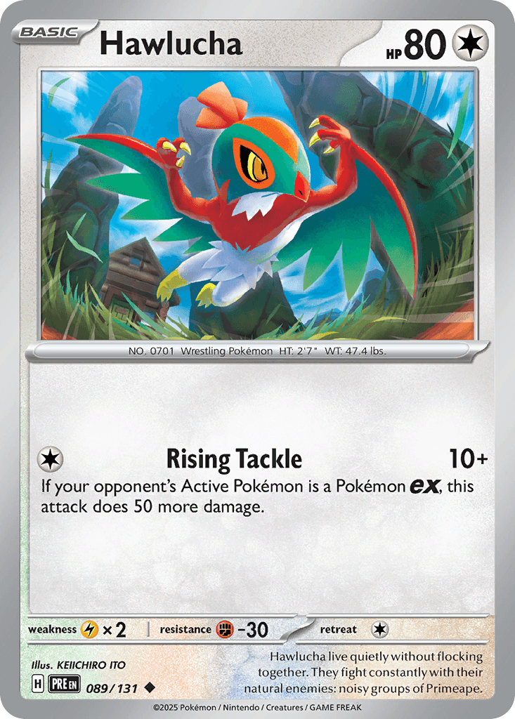 Hawlucha — Prismatic Evolutions #89