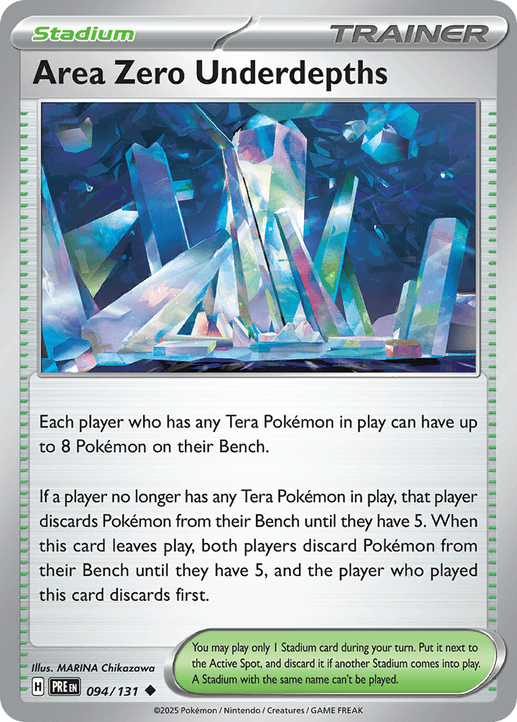 Area Zero Underdepths — Prismatic Evolutions #94