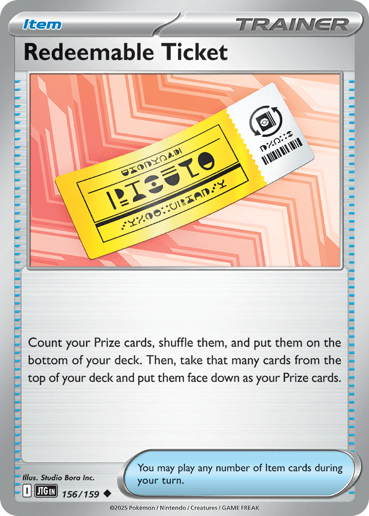 Redeemable Ticket — Journey Together #156
