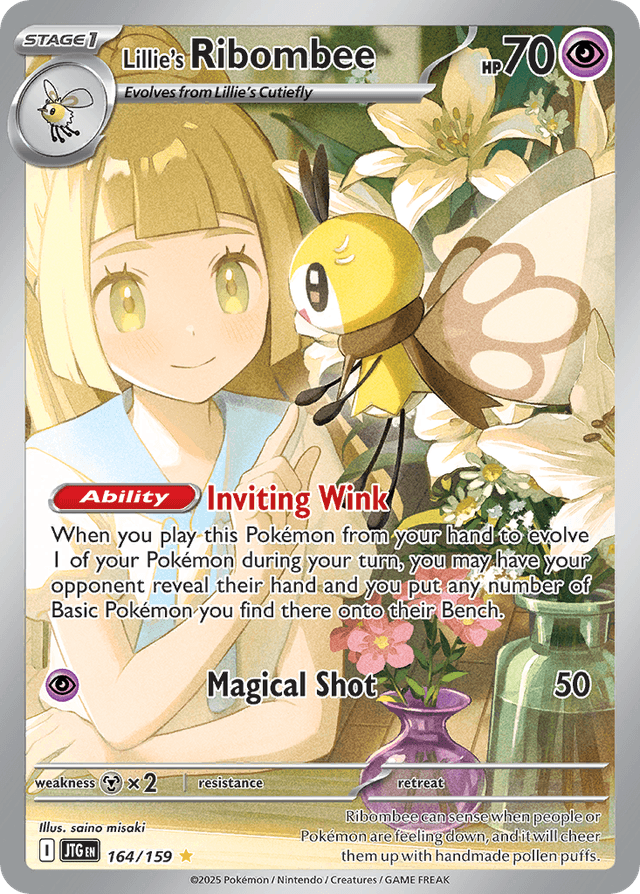Lillie's Ribombee — Journey Together #164