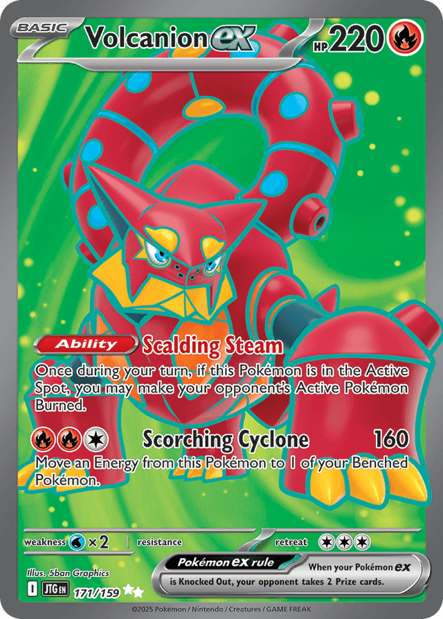 Volcanion ex — Journey Together #171