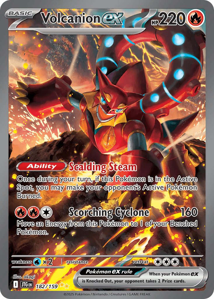 Volcanion ex — Journey Together #182