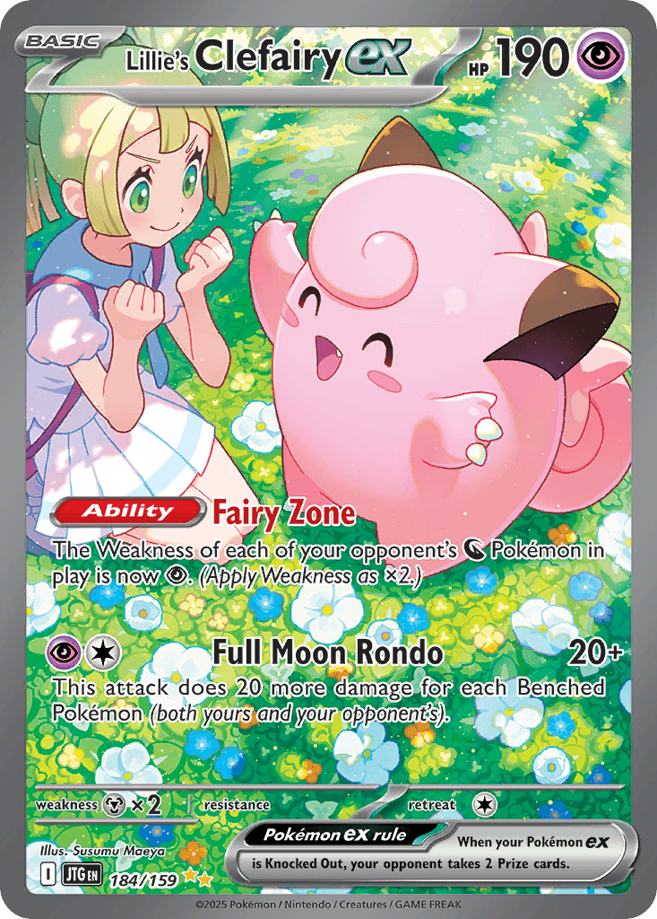 Lillie's Clefairy ex — Journey Together #184