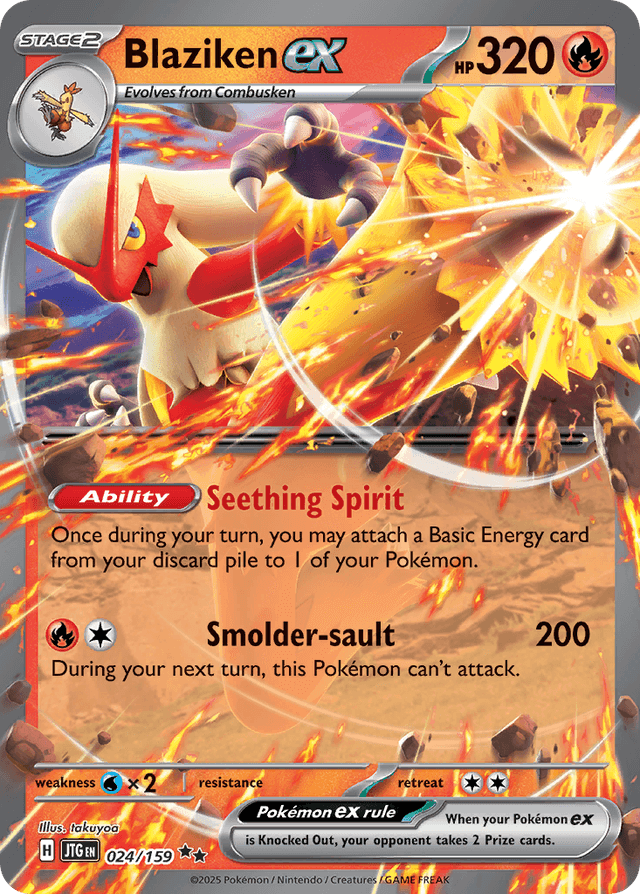 Blaziken ex — Journey Together #24
