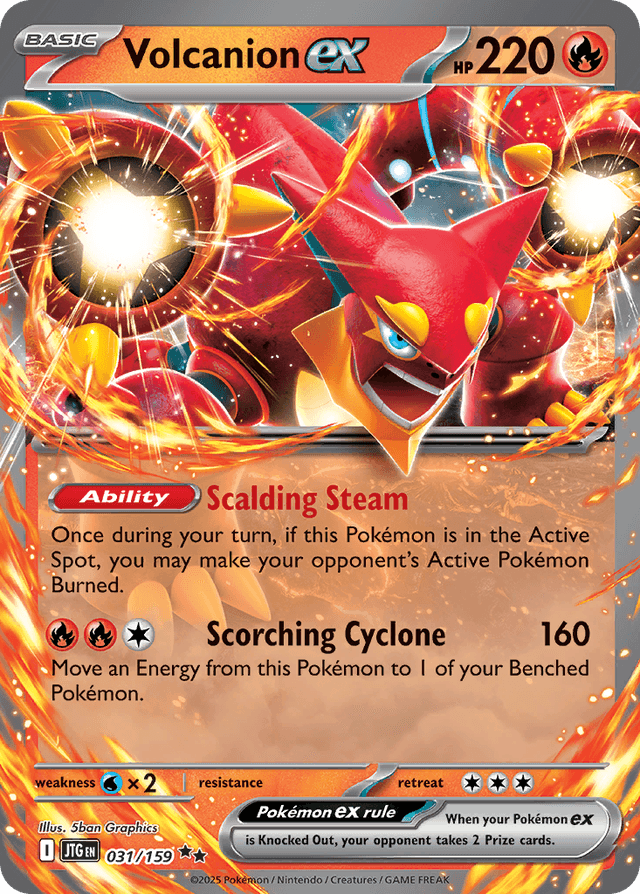 Volcanion ex — Journey Together #31