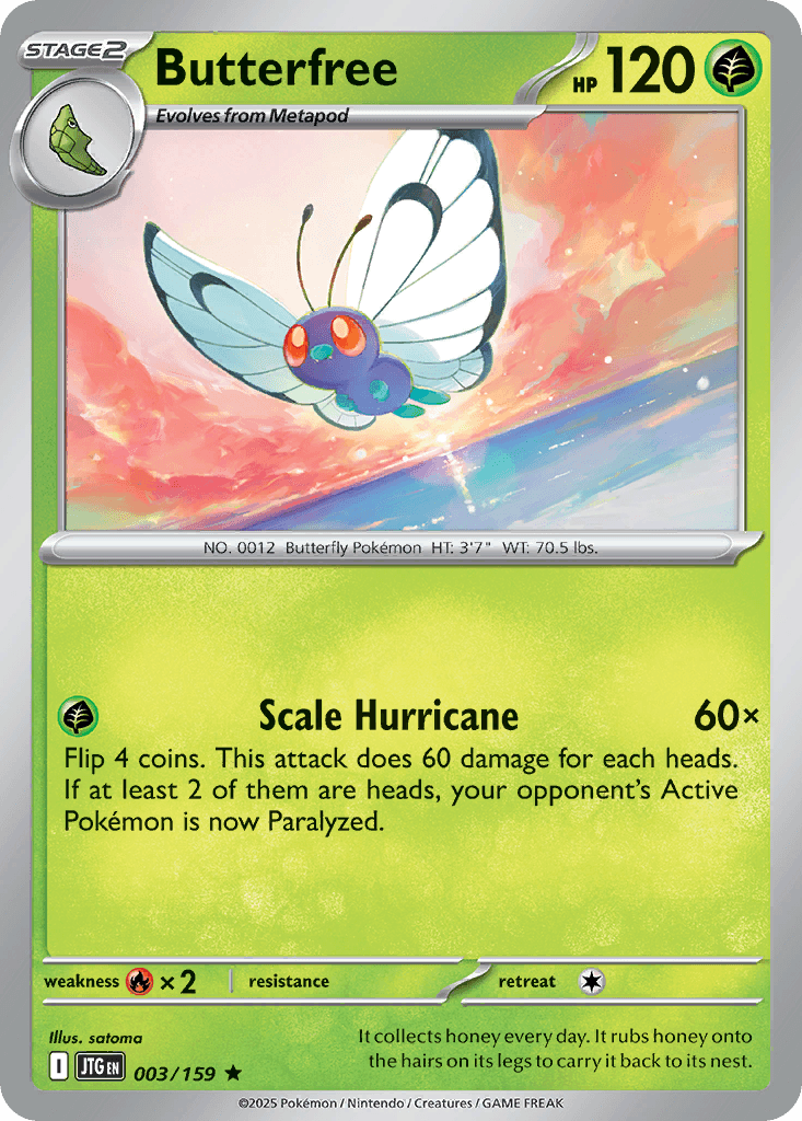 Butterfree — Journey Together #3