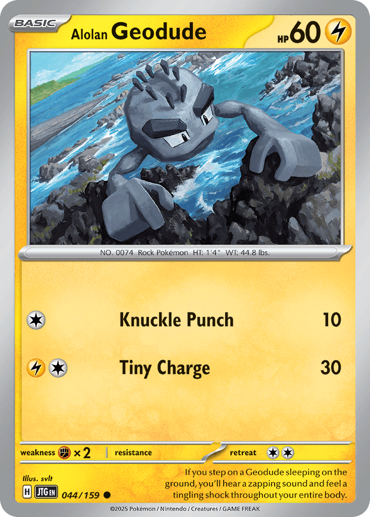 Alolan Geodude — Journey Together #44