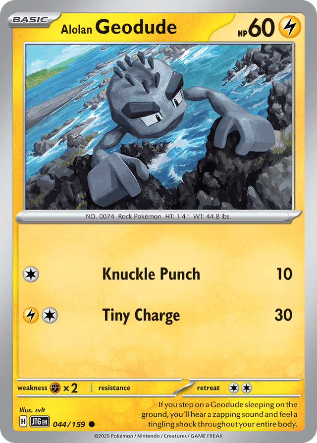 Alolan Geodude — Journey Together #44