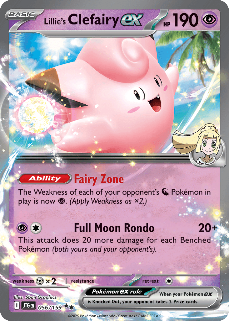 Lillie's Clefairy ex — Journey Together #56