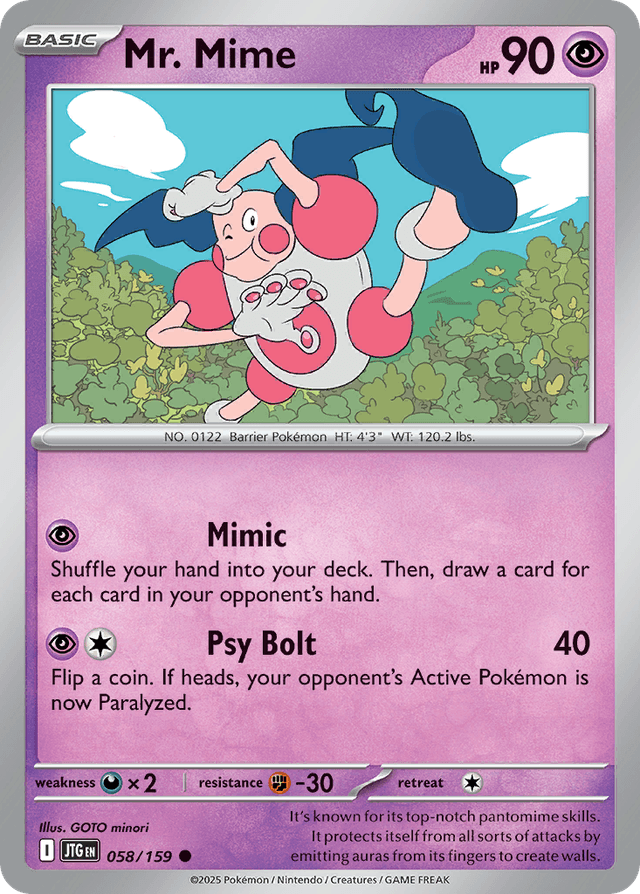Mr. Mime — Journey Together #58