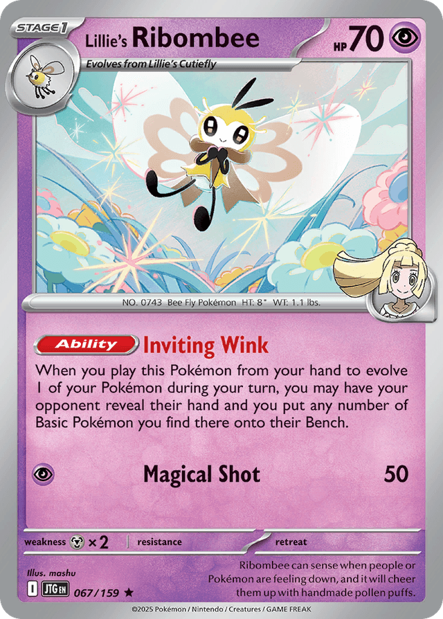 Lillie's Ribombee — Journey Together #67