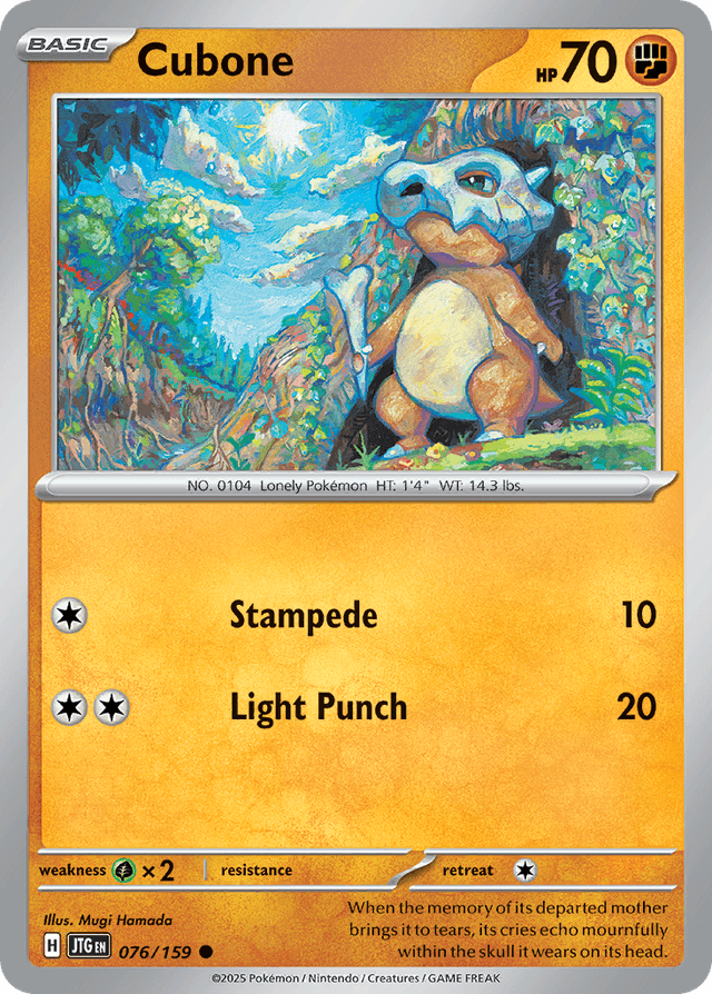 Cubone — Journey Together #76