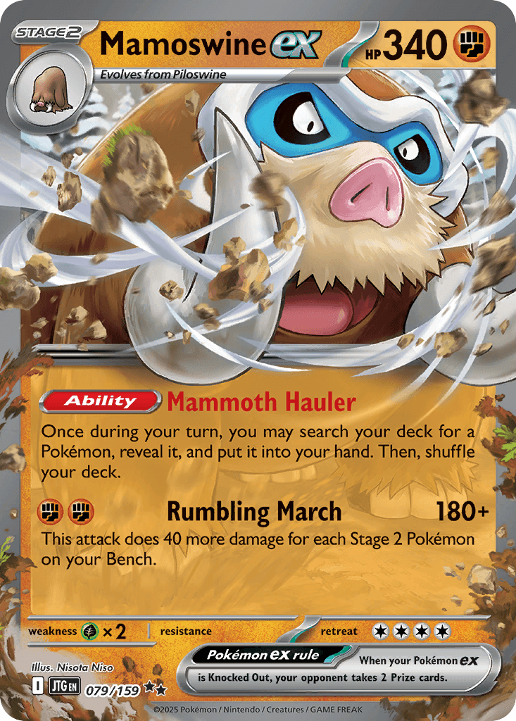 Mamoswine ex — Journey Together #79