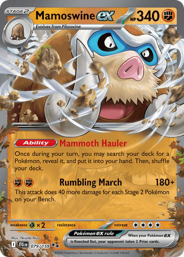 Mamoswine ex — Journey Together #79