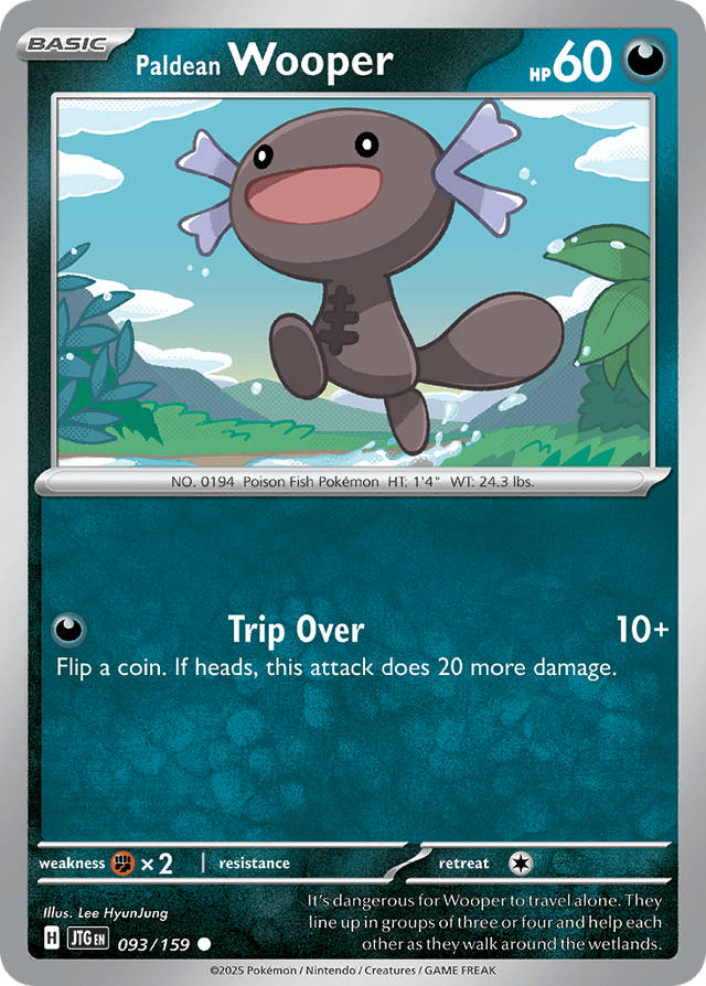 Paldean Wooper — Journey Together #93