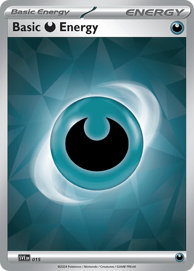 Basic Darkness Energy — Scarlet & Violet Energies #15