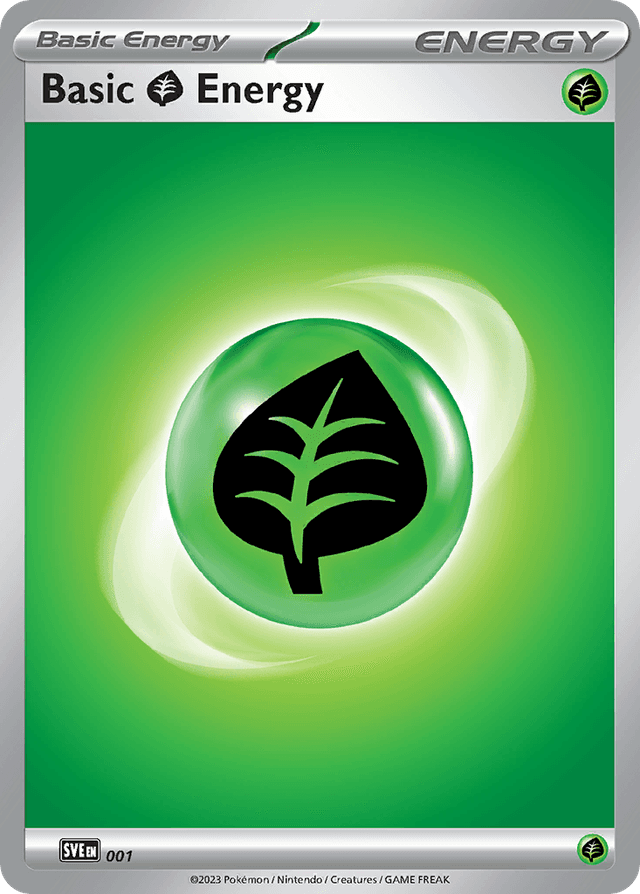 Basic Grass Energy — Scarlet & Violet Energies #1