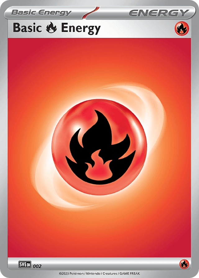 Basic Fire Energy — Scarlet & Violet Energies #2