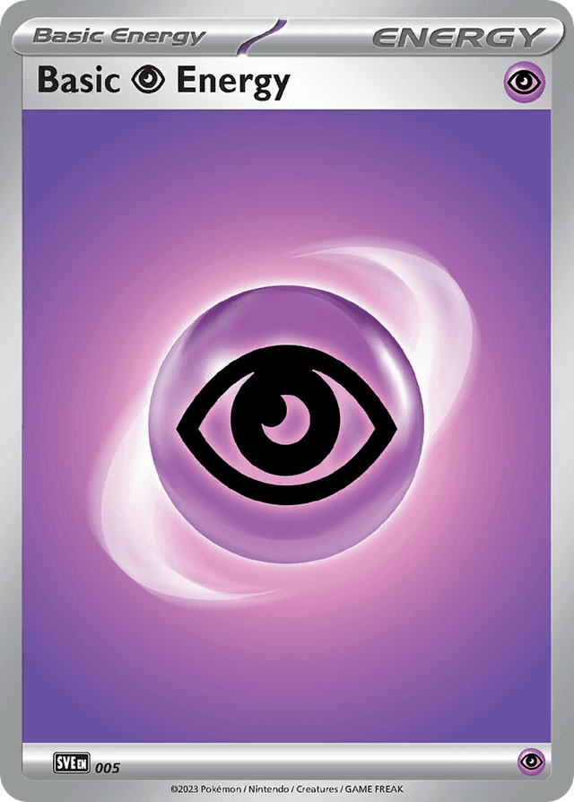 Basic Psychic Energy — Scarlet & Violet Energies #5