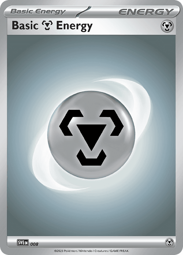 Basic Metal Energy — Scarlet & Violet Energies #8