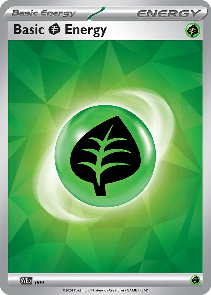 Basic Grass Energy — Scarlet & Violet Energies #9