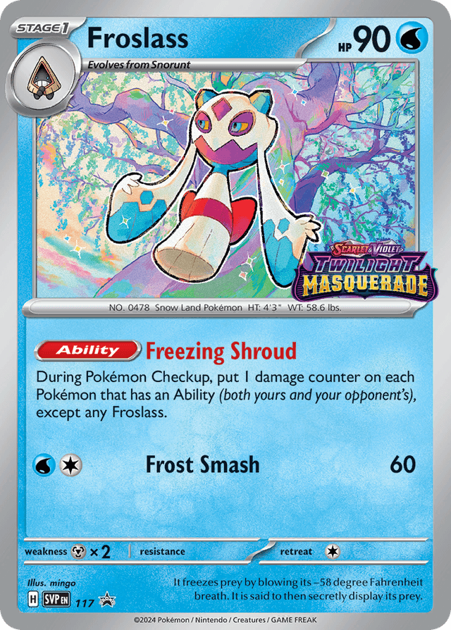Froslass — Scarlet & Violet Black Star Promos #117