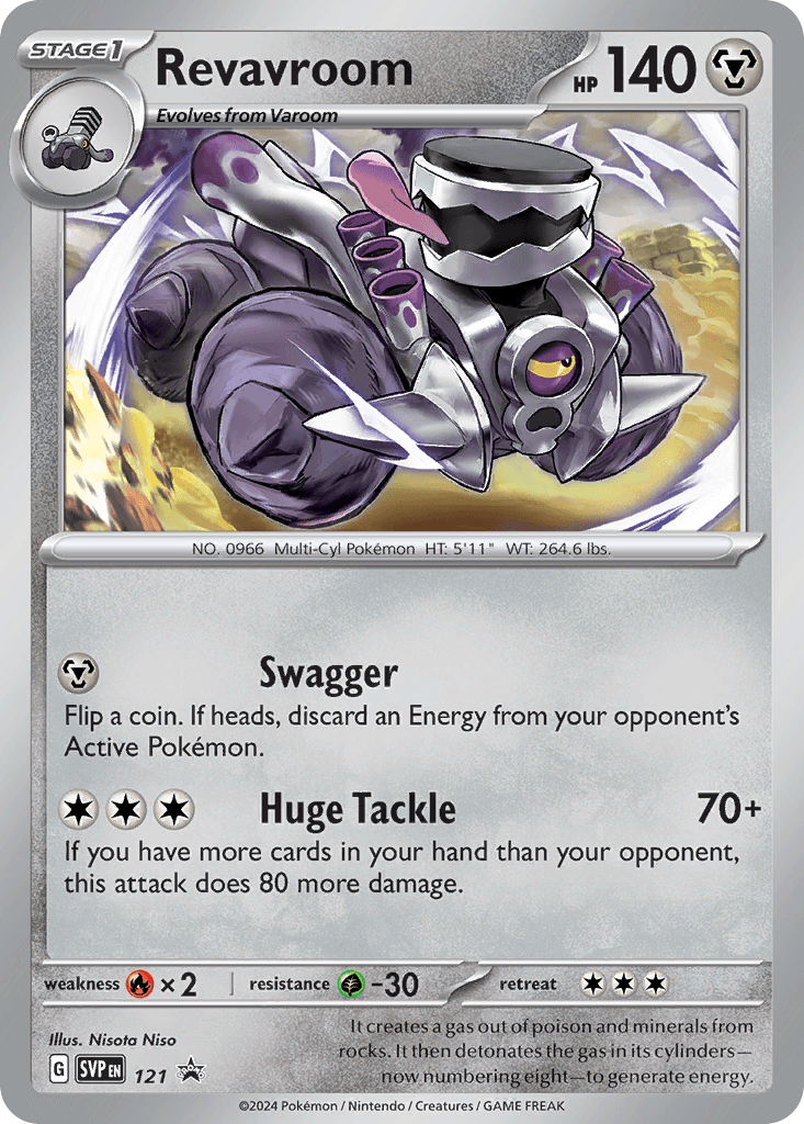 Revavroom — Scarlet & Violet Black Star Promos #121